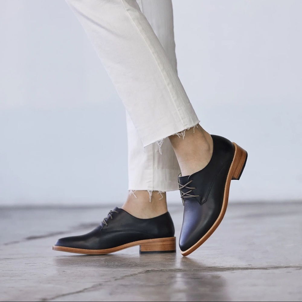 Nisolo 👞 Black Leather Modern Oxford